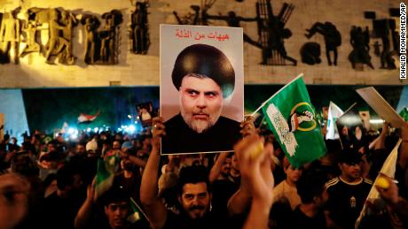 Cleric Sadr wins Iraq vote, former PM Maliki close behind, officials say