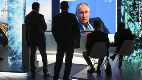 Vladimir Putin says Russia is not using energy as a weapon