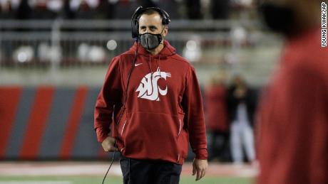 Washington State head football coach ousted after refusing Covid-19 vaccine