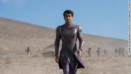 Kumail Nanjiani in Marvel&#39;s &#39;Eternals&#39; (Sophie Mutevelian/Marvel Studios).