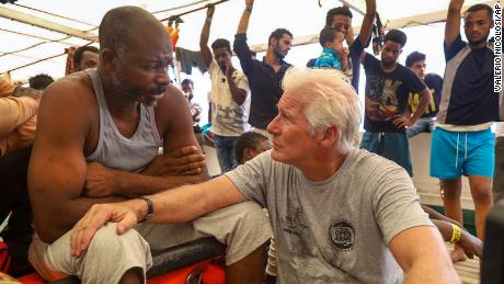 Actor Richard Gere summoned to testify against right-wing leader Matteo Salvini in Sicily migrant case