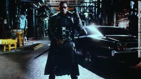 &quot;Blade&quot; practically invented black leather trench coats. 