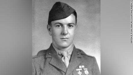 WWII Marine is laid to rest in Arlington National Cemetery almost 78 years after his remains went missing
