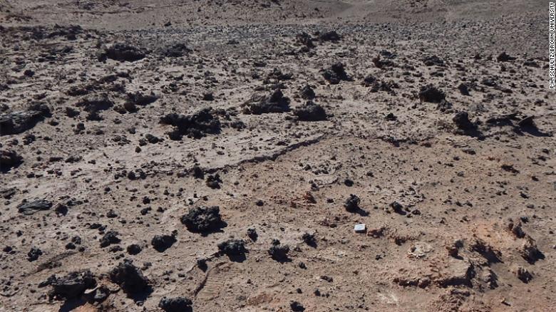 An ancient fireball turned miles of the world's driest desert into glass