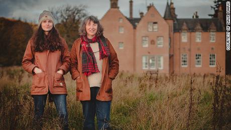 Mother-and-daughter team Louise and Sophie Ramsay are looking to rewild the Bamff estate, which has been in the family since 1232.
