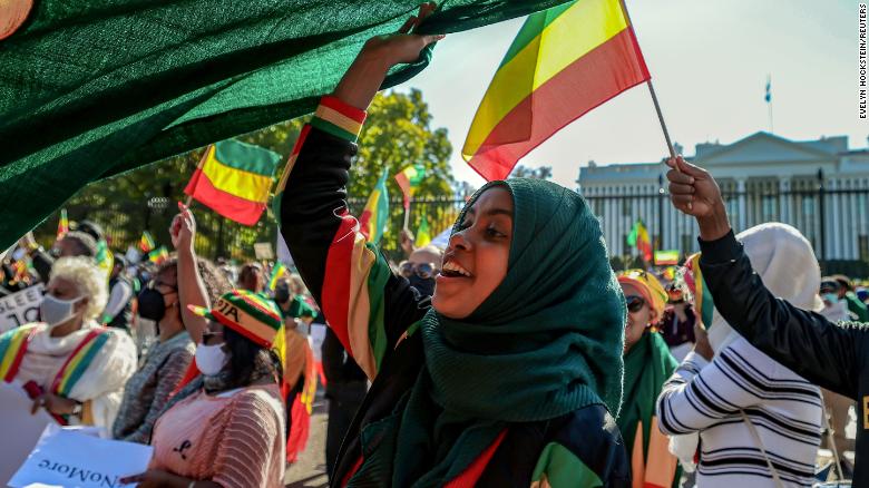 Ethiopia's war is echoing on the streets of Washington