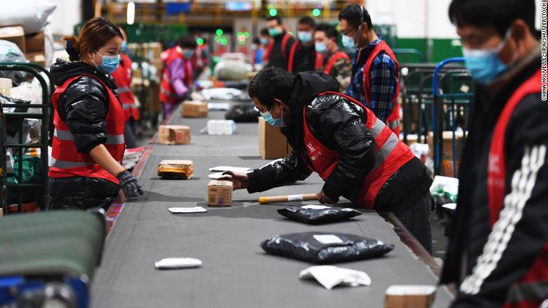 Chinese state newspaper blasts 'worship of turnover' after Alibaba's Singles Day