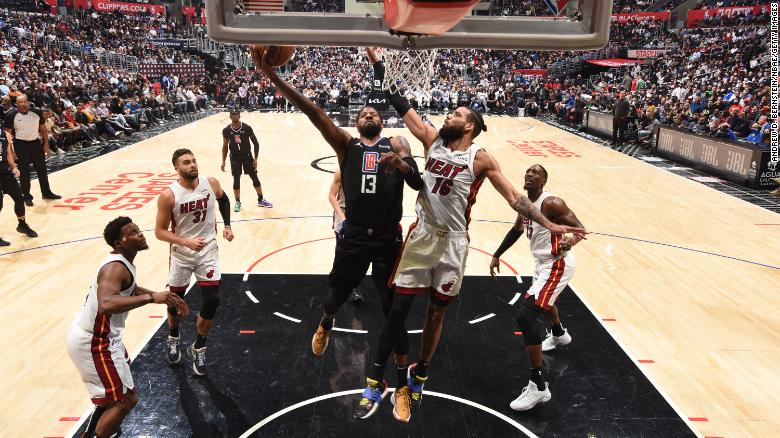 Los Clippers de Los Ángeles derrotan al Heat de Miami, extender la racha ganadora a seis