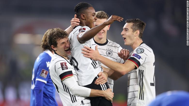 Germany thrashes Liechtenstein 9-0 in FIFA World Cup qualifier