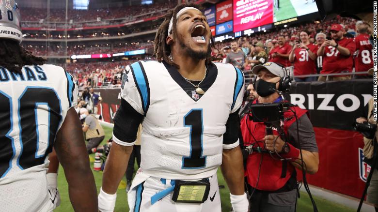 Superman Returns: Cam Newton shines in Panthers win with two touchdowns in first two touches