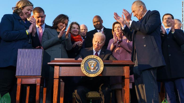 Pro-Biden group to spend $  10 million on high-profile campaign touting President's economic agenda