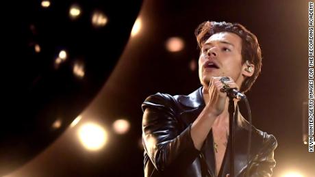 Harry Styles performs onstage at Los Angeles Convention Center during the 63rd Annual Grammy Awards, broadcast on March 14, 2021. 