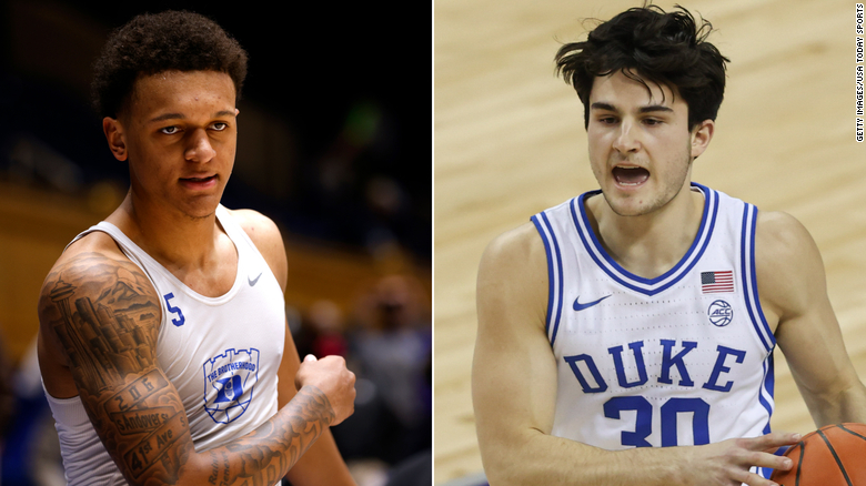Coach Mike Krzyzewski's grandson and Duke's star player face DWI charges