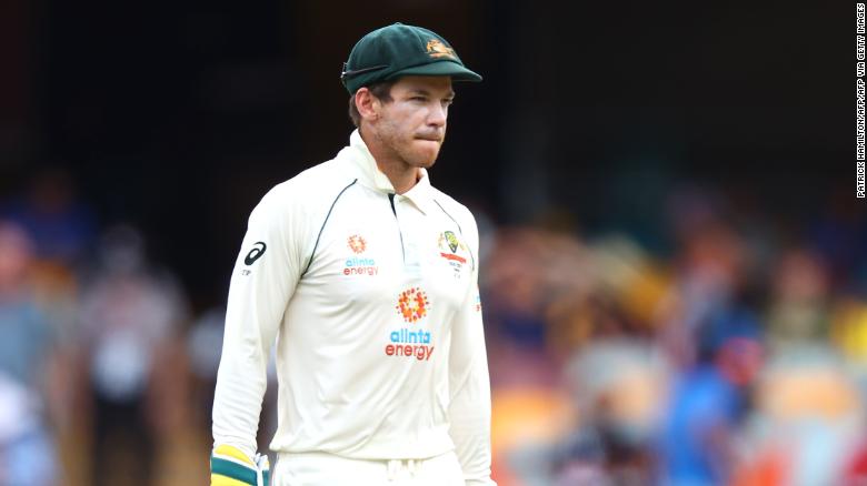 Australia Test cricket captain Tim Paine steps down over ​2017 texts sent to female colleague