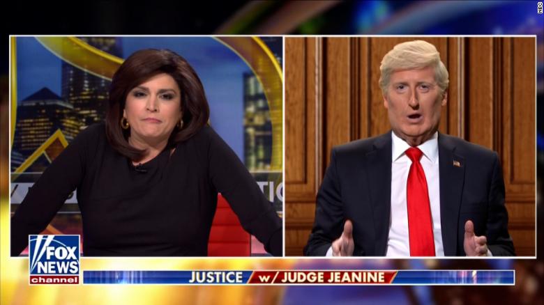 'SNL' has Judge Jeanine go over the Kyle Rittenhouse verdict and a chat with Donald Trump