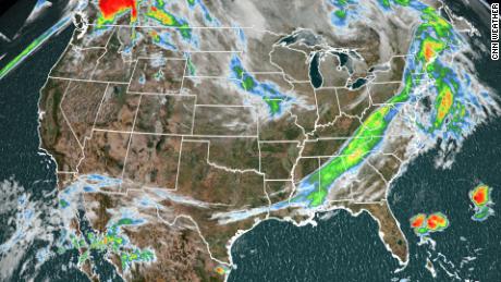 Thanksgiving week sees two storms sweep through the US 