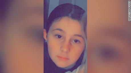 Ava White, 12, who died in an incident in Liverpool city center, is seen in a photo provided by Merseyside Police.