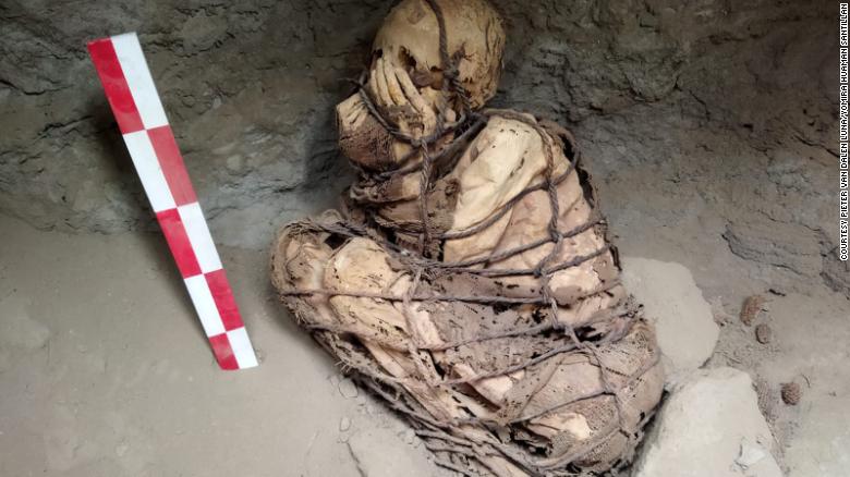 Peruvian mummy that's at least 800 years old found by archeologists in Lima