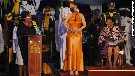 Rihanna honored as &#39;national hero&#39; of Barbados