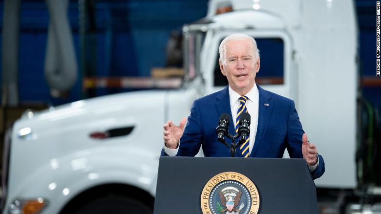 Biden says 'shelves are going to be stocked' for the holiday season