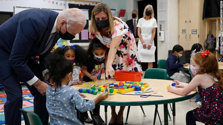 Biden's universal pre-K plan could mean a need for at least 40,000 new teachers