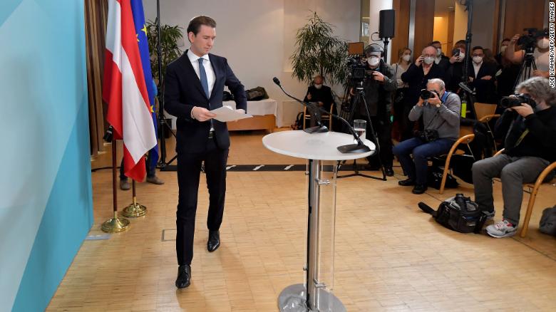 Former Austrian Chancellor Kurz says he's leaving politics