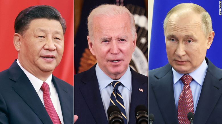 China and Russia attack Biden's 'so-called' Summit of Democracy