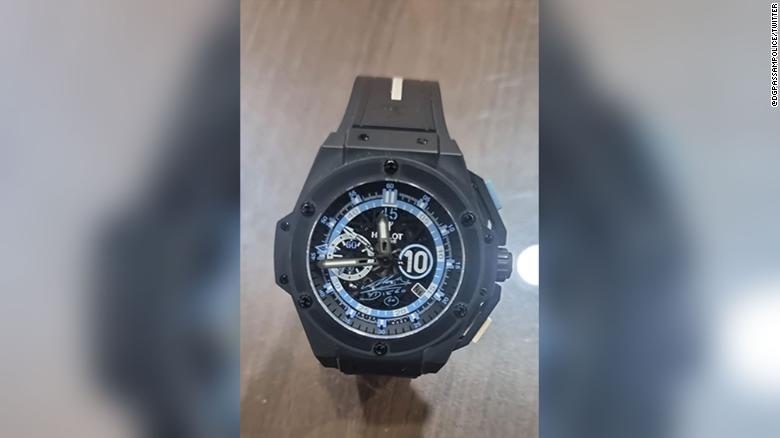 Diego Maradona's stolen limited edition watch recovered