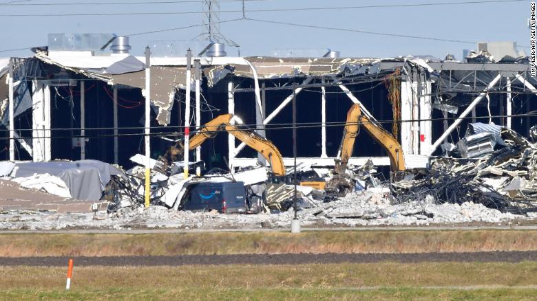 Parents of worker killed in tornado that hit Amazon facility are suing the company for wrongful death