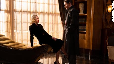 Cate Blanchett and Bradley Cooper in director Guillermo del Toro&#39;s &#39;Nightmare Alley.&#39;