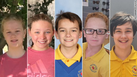 The five earlier victims, from left: Addison Stewart, Jalailah Jayne-Maree Jones, Jye Sheehan, Peter Dodt and Zane Mellor.