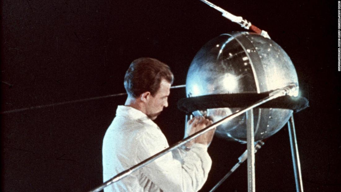 On October 4, 1957, the Soviet Union launched Sputnik, the first man-made satellite to orbit the Earth. In 1958, the United States created NASA, the National Aeronautics and Space Administration, and the space race was in full gear.