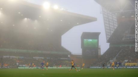 Chelsea&#39;s match against Wolves was one of the few Premier League games to go ahead this weekend. 