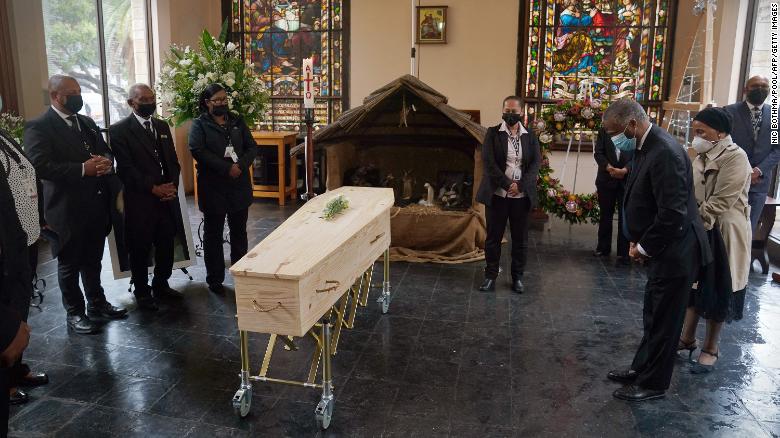 Anti-apartheid hero Desmond Tutu laid to rest at state funeral in South Africa