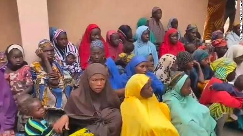 Babies, pregnant women among 97 hostages freed in Nigeria after months of captivity