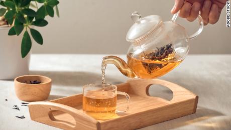 A warming cup of herbal tea can give you an afternoon lift.