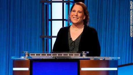Amy Schneider becomes the first woman to win more than $  1 million on &#39;Jeopardy!&#39;