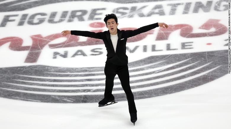 Nathan Chen breaks short program record at US Figure Skating Championships