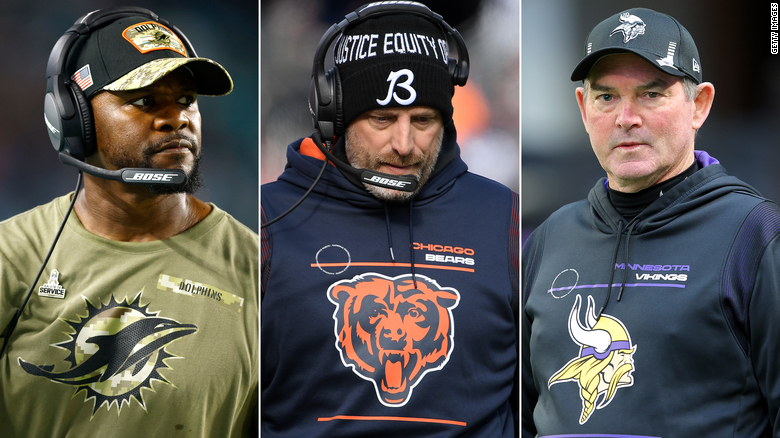 Delfines, Vikingos, Bears part ways with coaches following disappointing seasons