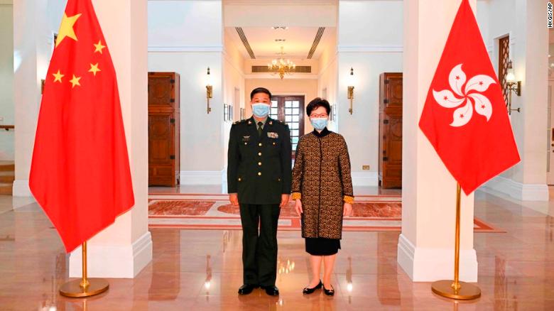 China appoints former paramilitary chief as new Hong Kong garrison commander