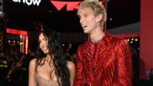 Megan Fox and Machine Gun Kelly attend the 2021 MTV Video Music Awards at Barclays Center on September 12, 2021 in the Brooklyn borough of New York City.