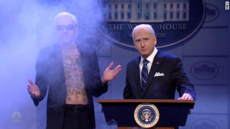 &#39;Saturday Night Live&#39; returns from winter break with its Joe Biden blaming the surge of Omicron on Spider-Man
