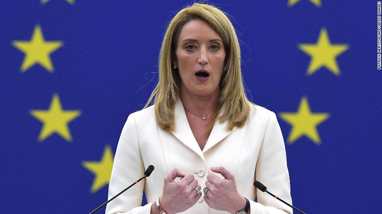 The European Parliament's new President immediately faced questions on her views on abortion