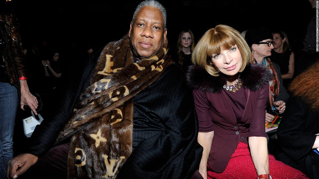 Andre vogue leon talley editor Andre Leon