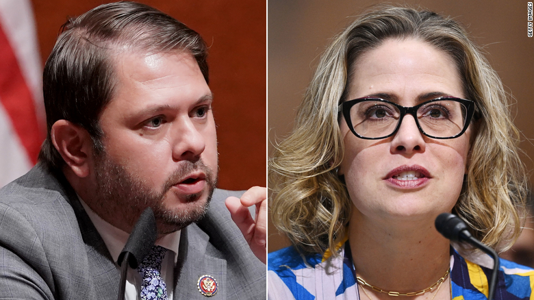 Arizona Democrat says some senators urging him to challenge Sinema with party at a 'breaking point'