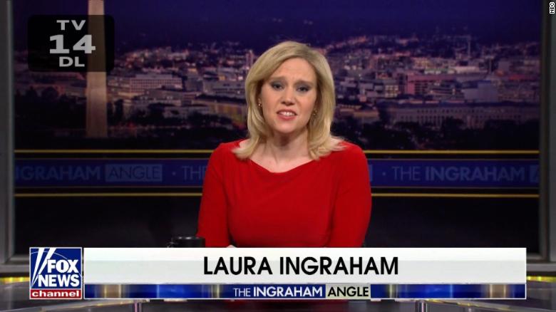 'SNL' looks back on Pres. Joe Biden's first year in office on its version of 'The Ingraham Angle'