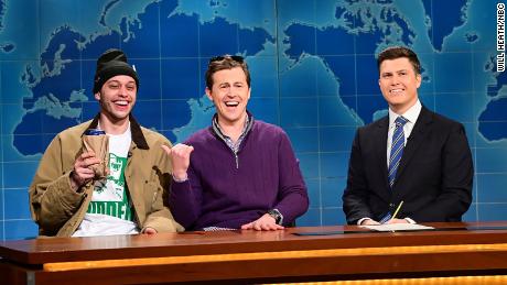 Pete Davidson and Colin Jost joke about buying Staten Island Ferry boat during Weekend Update on &#39;SNL&#39;