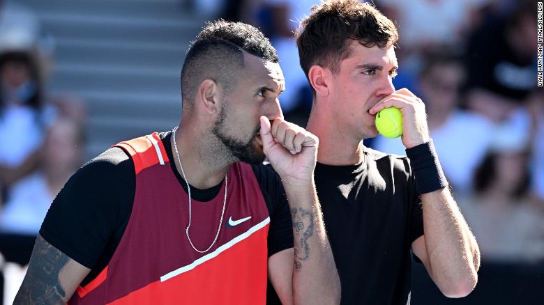 Nick Kyrgios and Thanasi Kokkinakis are taking the Australian Open by storm