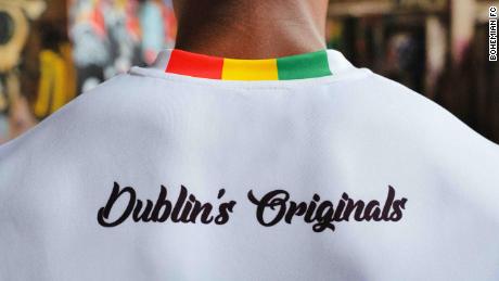 The shirt pays homage to &#39;An Afternoon in the Park,&#39; the famed Bob Marley Dalymount concert.