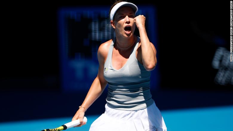 Danielle Collins: US tennis star reaches Australian Open semifinals after life-changing surgery
